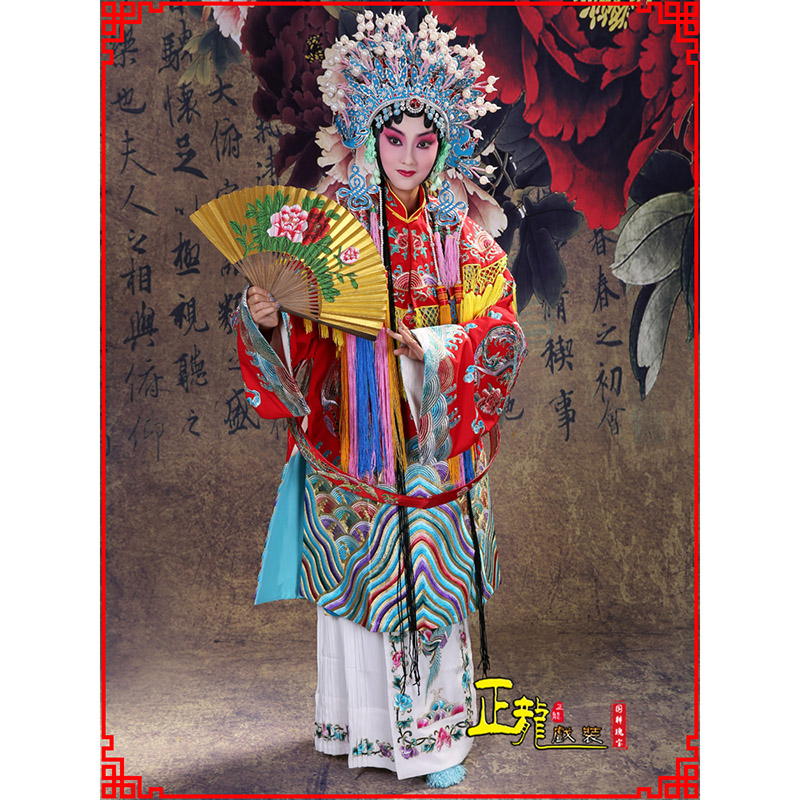 巨野凤袍杨贵妃贵妃醉酒 软绉团凤女蟒